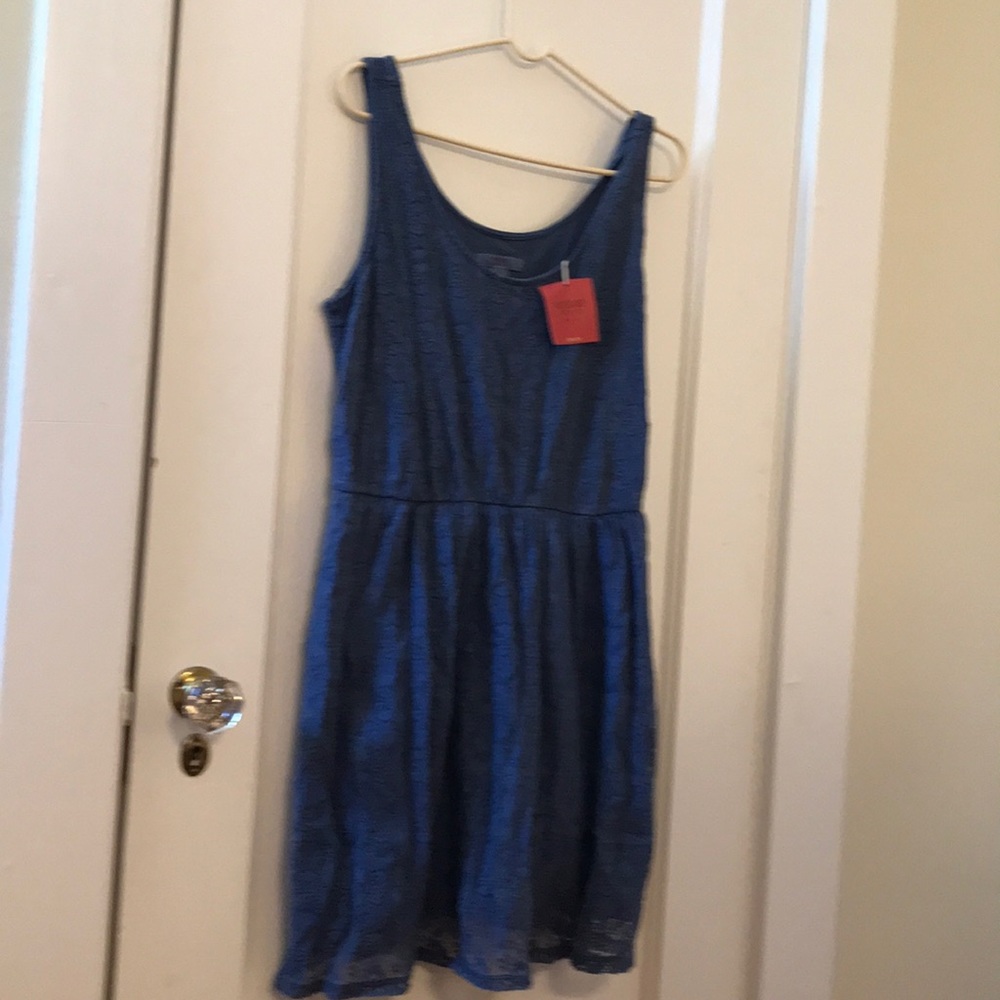 XL blue summer dress